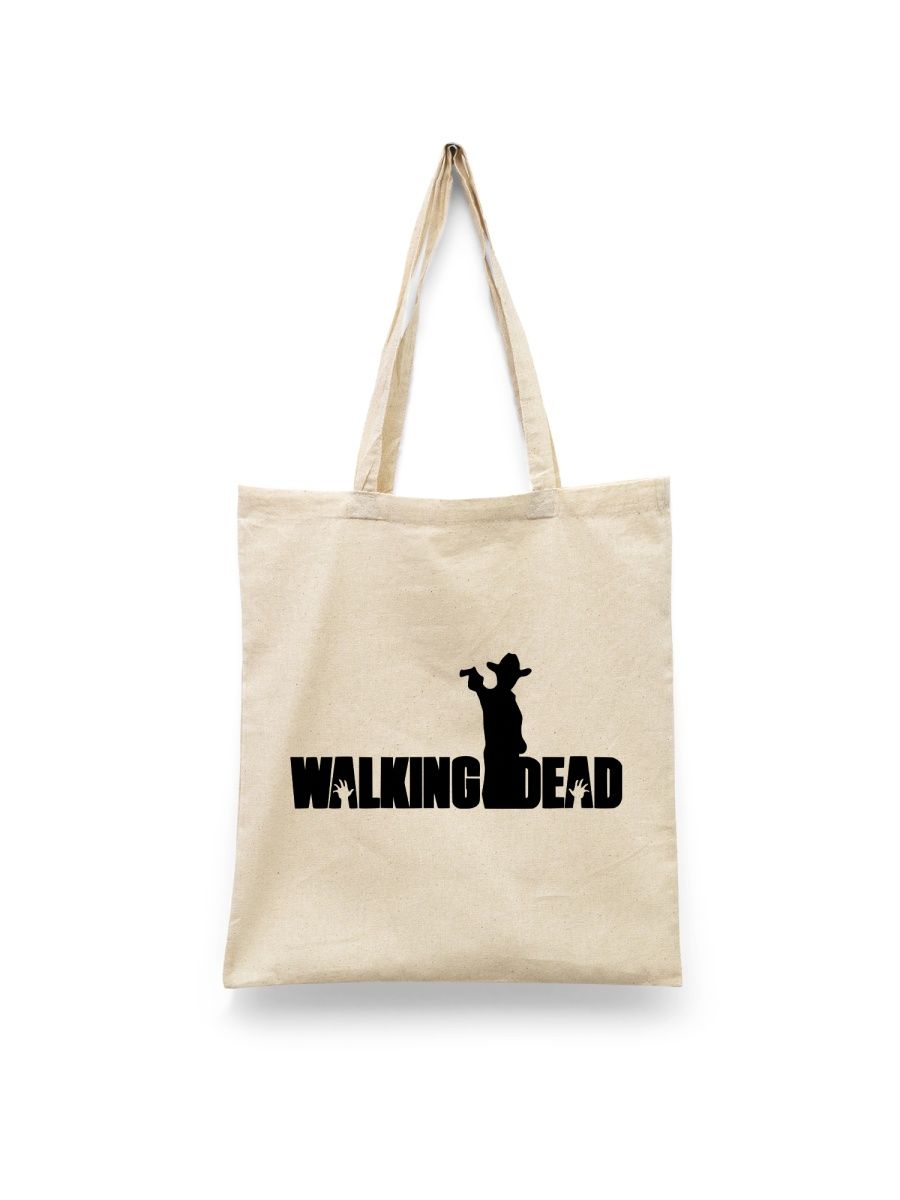 

Шоппер унисекс Каждому Своё Ходячие мертвецы/The Walking Dead SRHM14, белый, Ходячие мертвецы/The Walking Dead SRHM14
