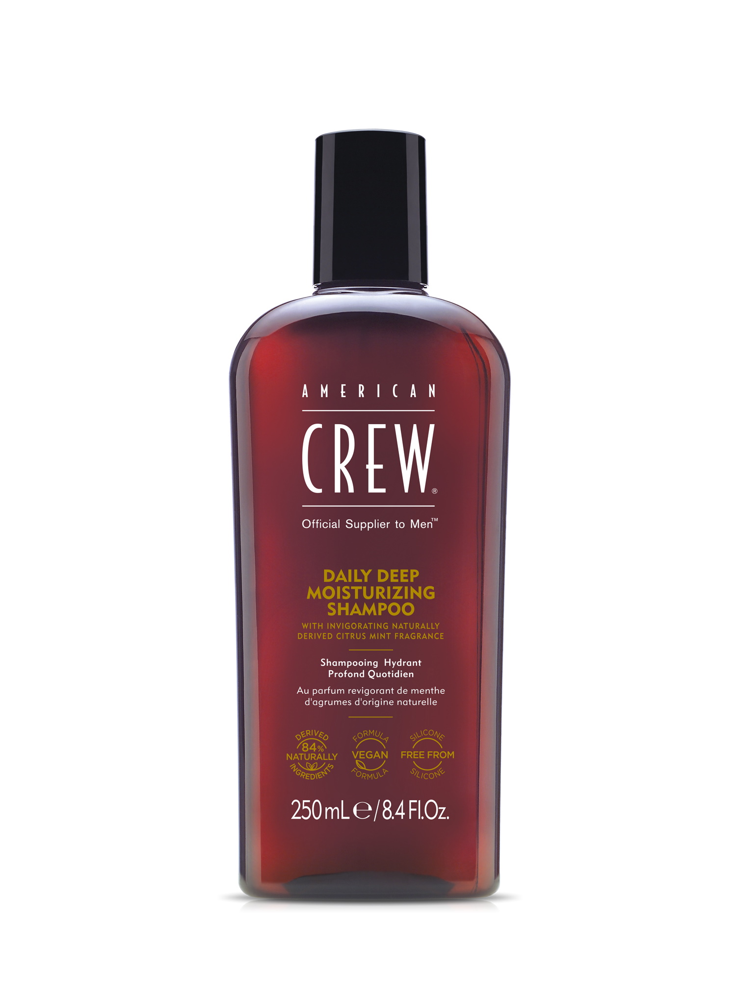 Шампунь AMERICAN CREW daily deep moisturizing 250 мл шампунь american crew daily deep moisturizing shampoo 450 мл