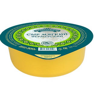 

Сыр мягкий Николаевские сыроварни Фермерский 30% 300 г