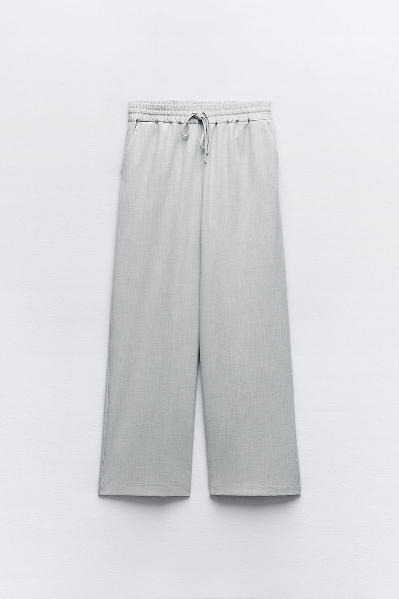 

Брюки женские ZARA 01971025 серые XL, Серый, 01971025