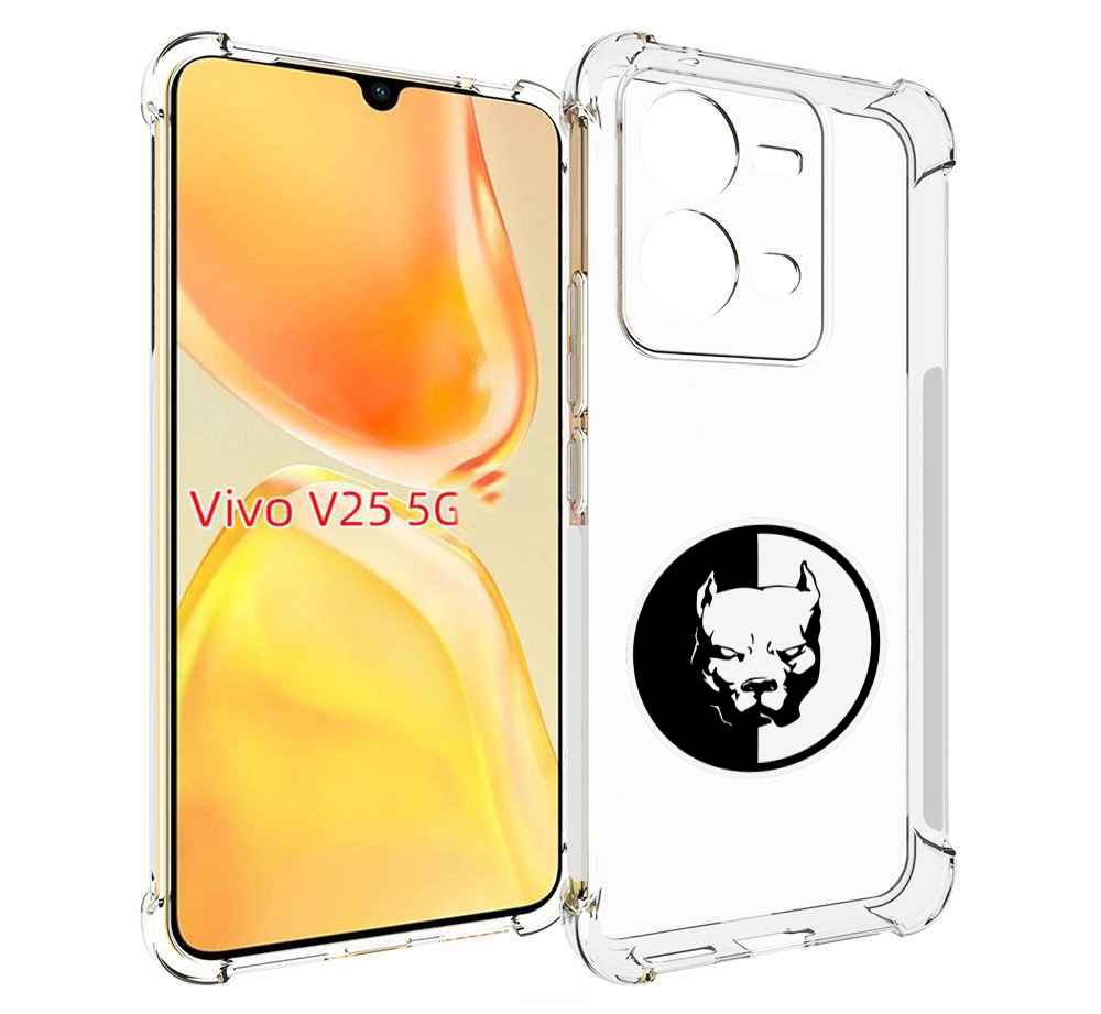 

Чехол MyPads смотра мужской для Vivo V25 5G / V25e, Прозрачный, Tocco