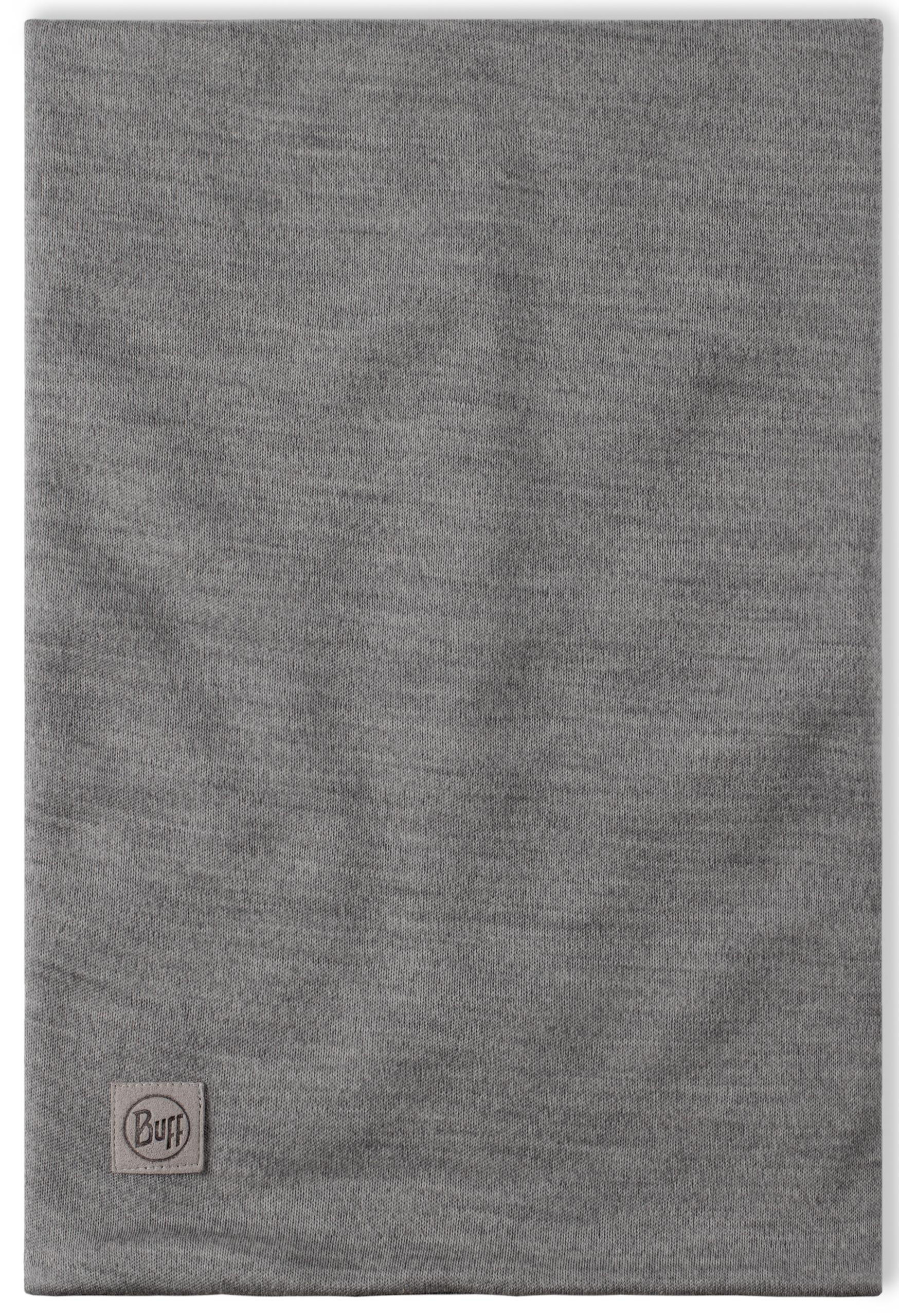 фото Бандана buff merino heavyweight solid light grey