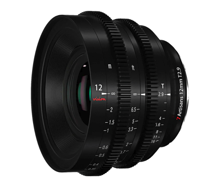 Объектив 7Artisans 12mm T2.9 Sony E