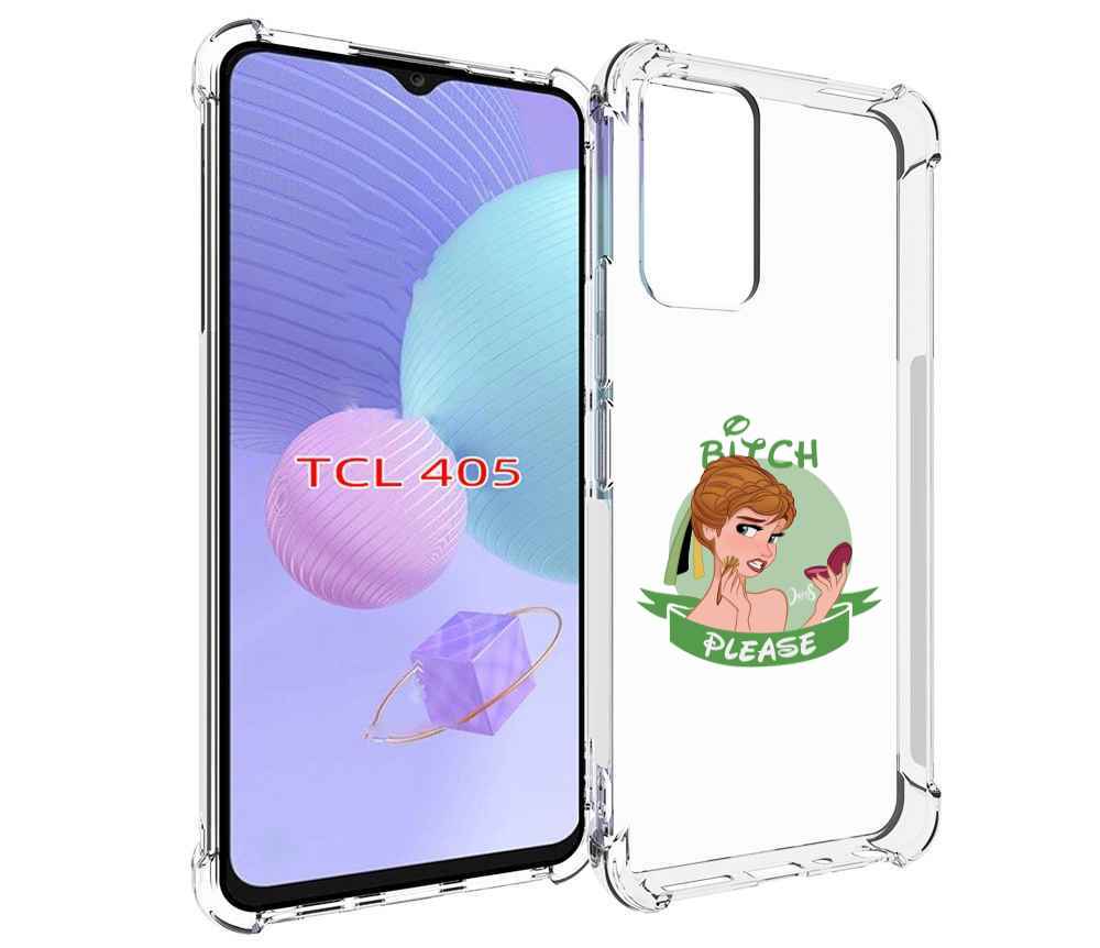 

Чехол MyPads принцесса-Анна женский для TCL 405, Tocco