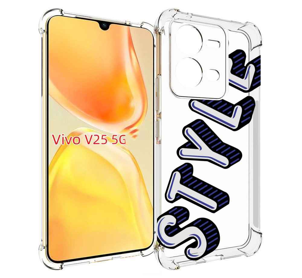 

Чехол MyPads стиль для Vivo V25 5G / V25e, Прозрачный, Tocco
