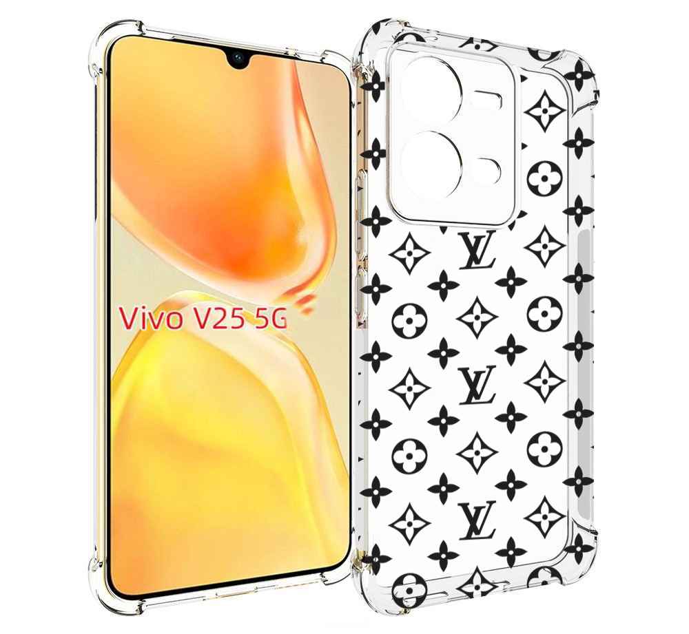 

Чехол MyPads стильный-принт-на для Vivo V25 5G / V25e, Прозрачный, Tocco