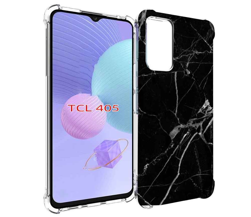 

Чехол MyPads разбитое стекло для TCL 405, Tocco