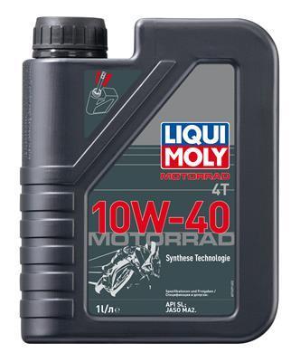 

Моторное масло LIQUI MOLY синтетическое Motorbike 4T Street 10W40 API-SN JASO 1л