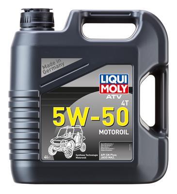 

Моторное масло LIQUI MOLY синтетическое ATV 4T Motoroil 5W50 4л
