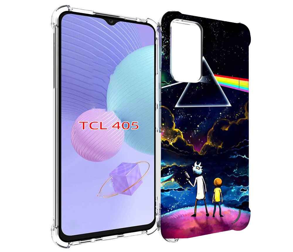 

Чехол MyPads рик и морти в космосе для TCL 405, Tocco