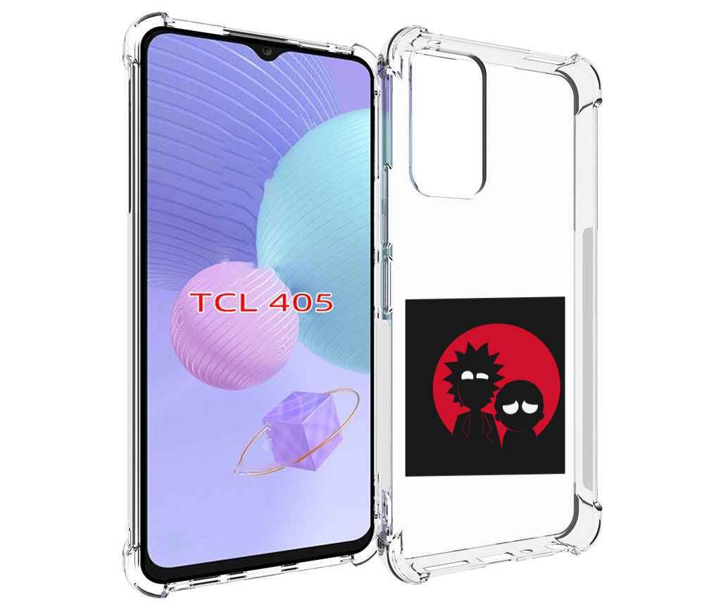 

Чехол MyPads рик и морти в тени для TCL 405, Tocco