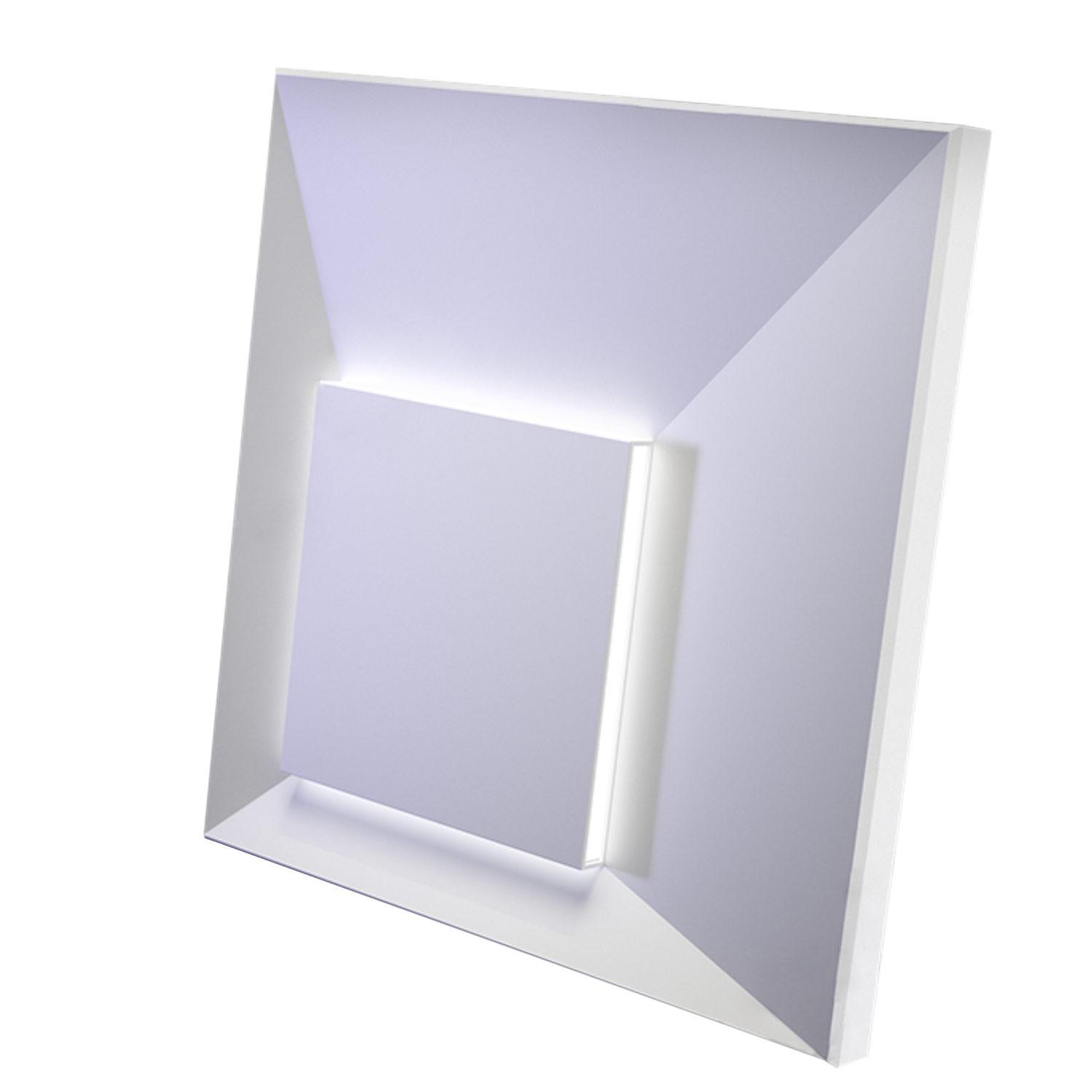 

Стеновая панель 3D из гипса Artpole MALEVICH LED (нейтральный свет) М-0075-1