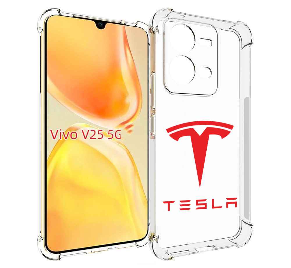 

Чехол MyPads тесла-4 для Vivo V25 5G / V25e, Прозрачный, Tocco