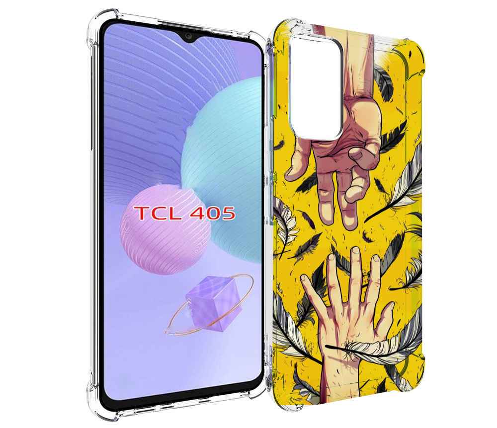 

Чехол MyPads рука-в-руку для TCL 405, Tocco