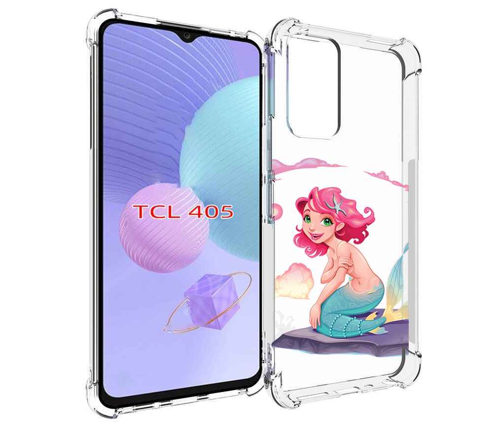 

Чехол MyPads русалочка для TCL 405, Tocco