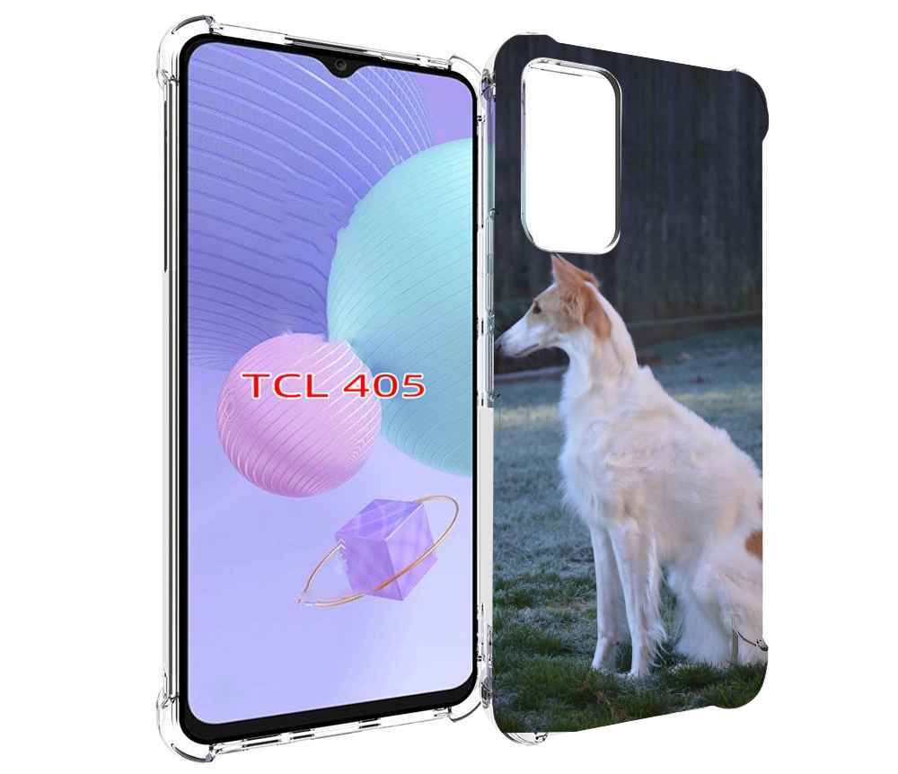 

Чехол MyPads русская псовая борзая для TCL 405, Tocco