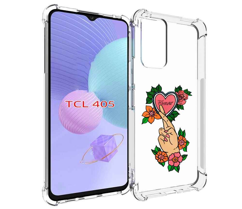 

Чехол MyPads ручки-навсегда женский для TCL 405, Tocco