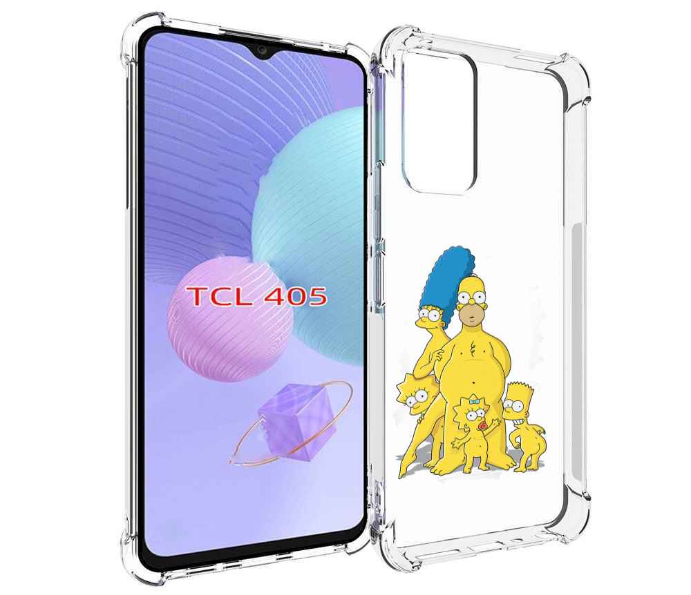 

Чехол MyPads семья-симпсонов для TCL 405, Tocco