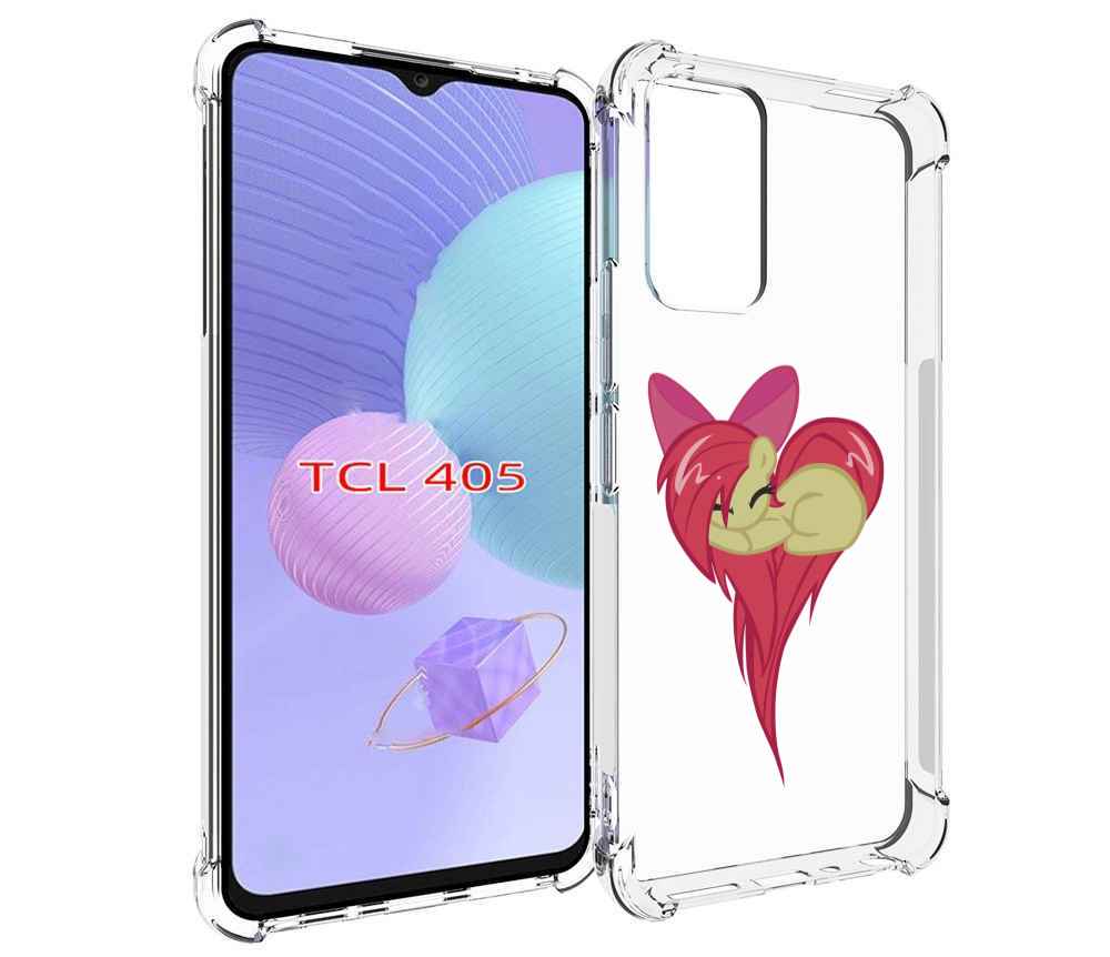 

Чехол MyPads сердце-из-пони для TCL 405, Tocco