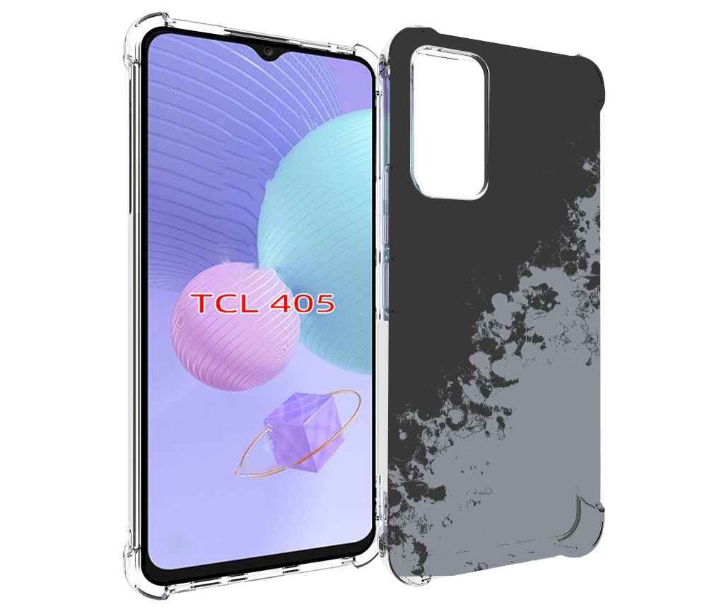 

Чехол MyPads серый-эстетичный для TCL 405, Tocco