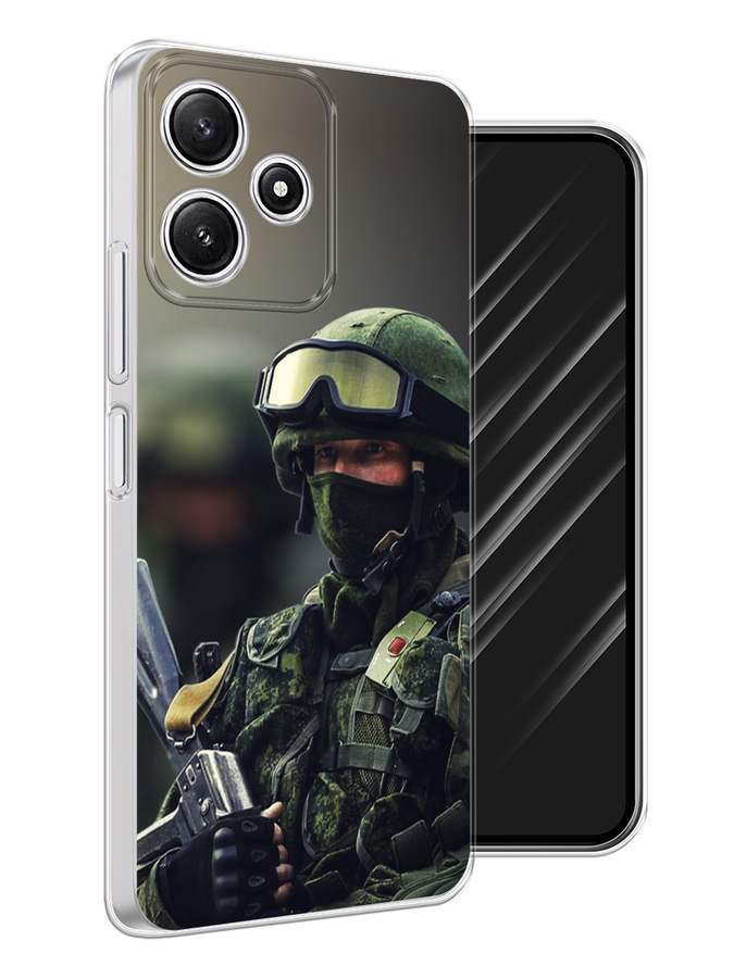 

Чехол Awog на Xiaomi Redmi 12 5G "Солдат", Зеленый;серый, 319550-1