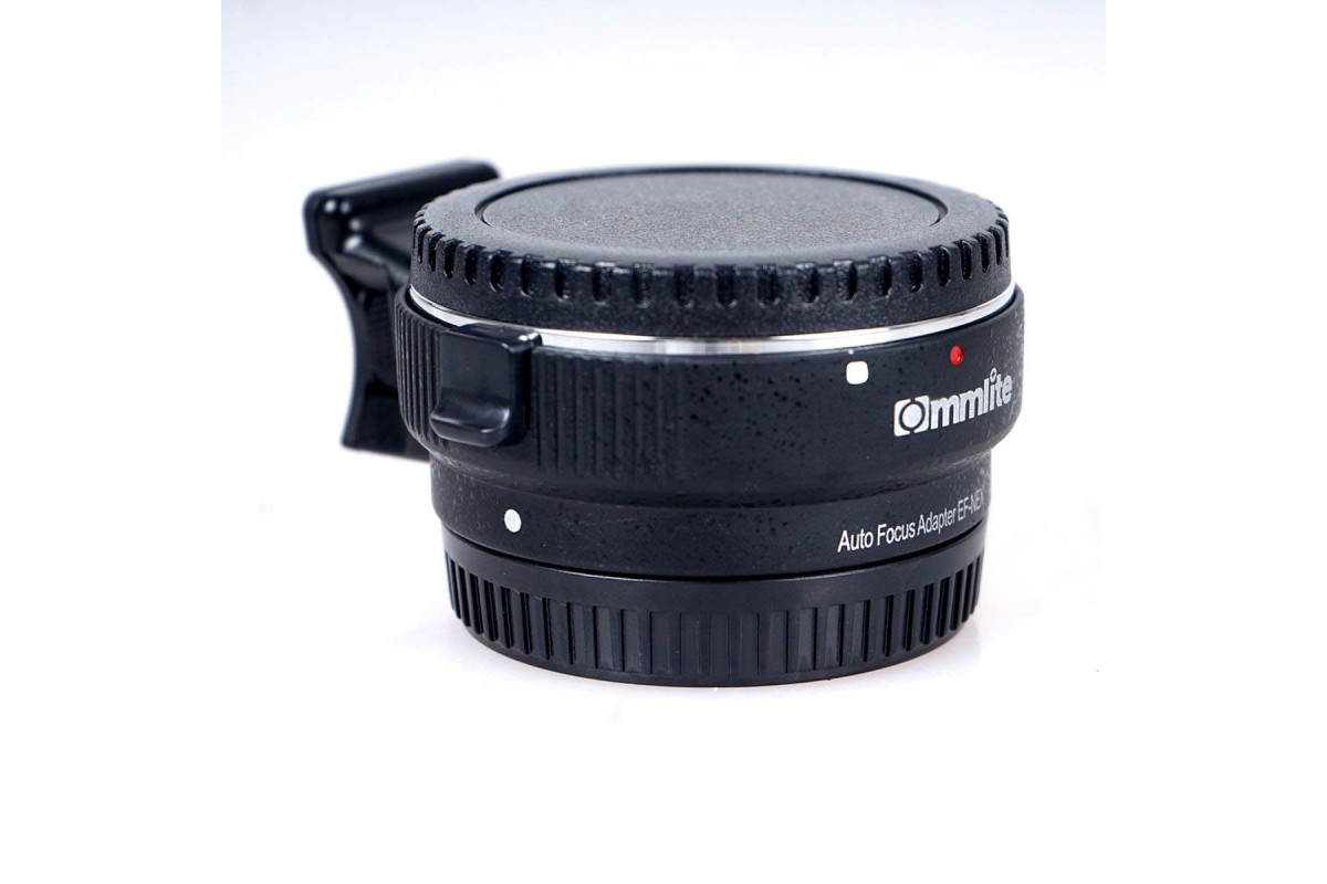 Переходное кольцо Commlite CM-EF-NEX черный для Canon EF/EF-S на байонет Sony NEX E-mount