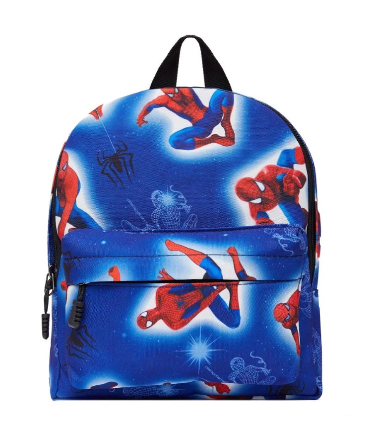 Детский рюкзак BAGS-ART с принтами, унисекс, маленький, синий