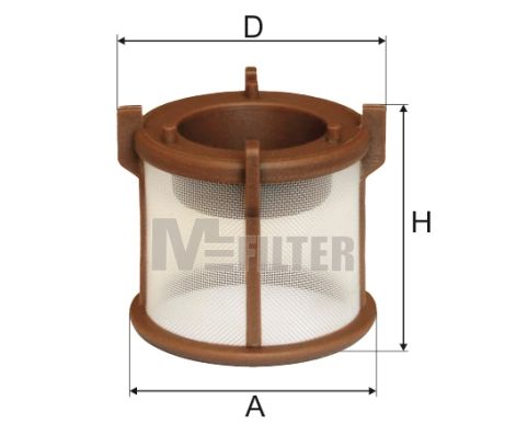 

Фильтр Топливный MFILTER de3137