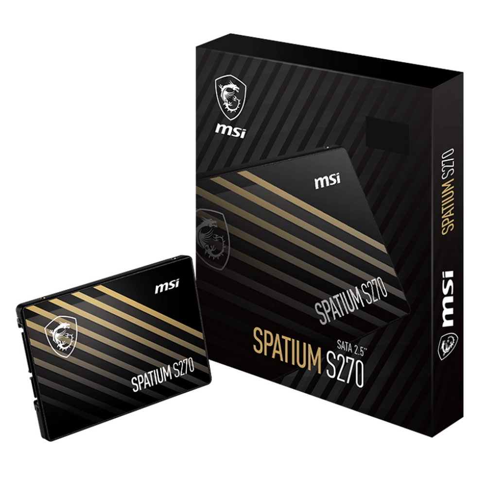 

SSD накопитель MSI 2.5" 960 ГБ (S78-440P130-P83), SPATIUM S270