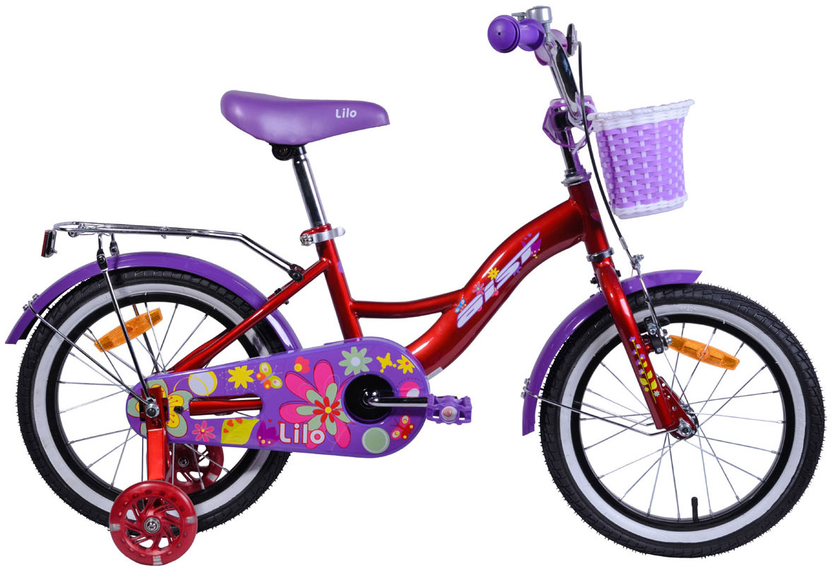 Велосипед детский Aist Lilo 16 2022 красный