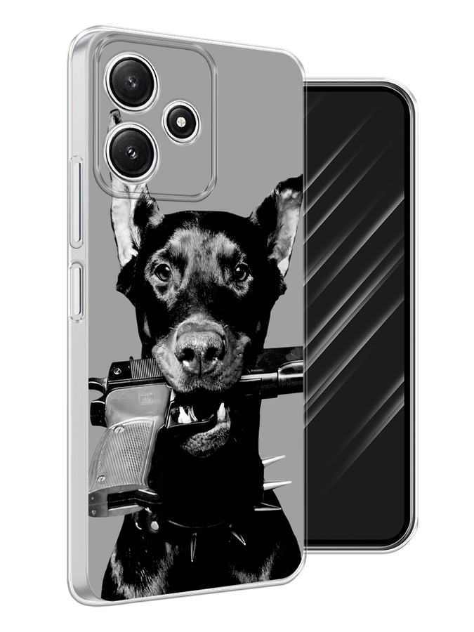 

Чехол Awog на Xiaomi Redmi 12 5G "Доберман", Серый, 319550-1