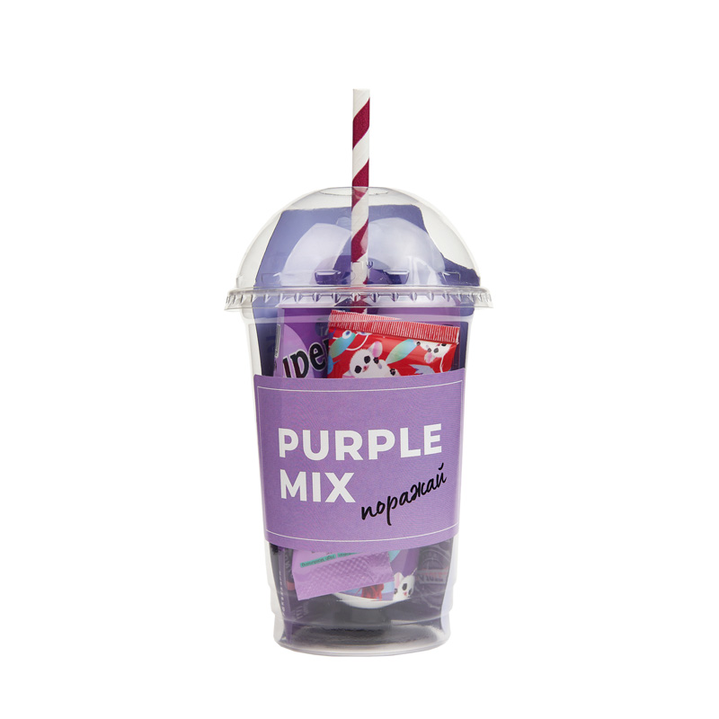 

Подарочный набор Gift Box Purple Mix Поражай 4 пр.