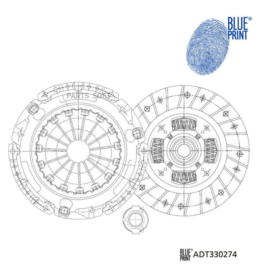 

Комплект Сцепления BLUEPRINT ADT330274