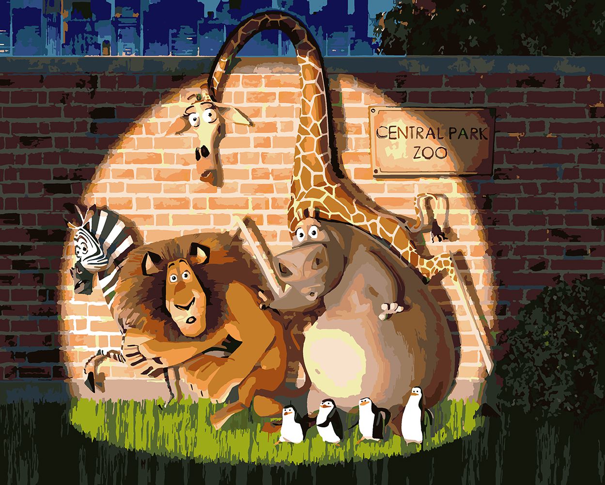 

Картина по номерам Красиво Красим Мадагаскар - Central Park Zoo, 80 х 100 см, Мадагаскар - Central Park Zoo