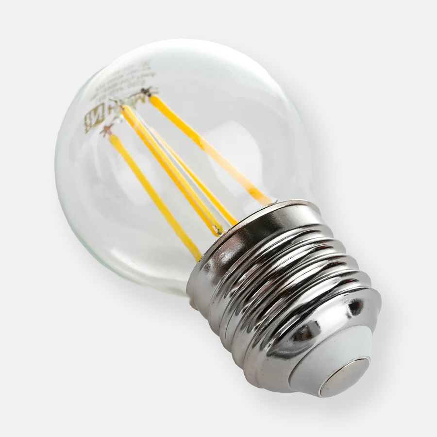 

Лампочка IN HOME 4690612008066., LED-A60-deco 9Вт 230В Е27 3000К 1040Лм прозрачная