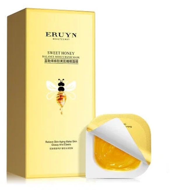 Набор увлажняющих ночных масок для лица Eruyn Sweet Honey Balance Moisturizing Mask 6*7,5г