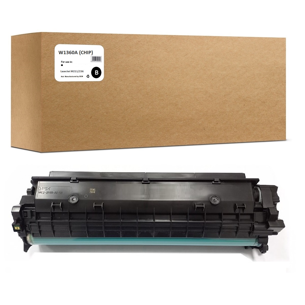 

Картридж OEM W1360A для HP LJ M211/M236 1.15K Black, Черный, OEM W1360A (CHIP)