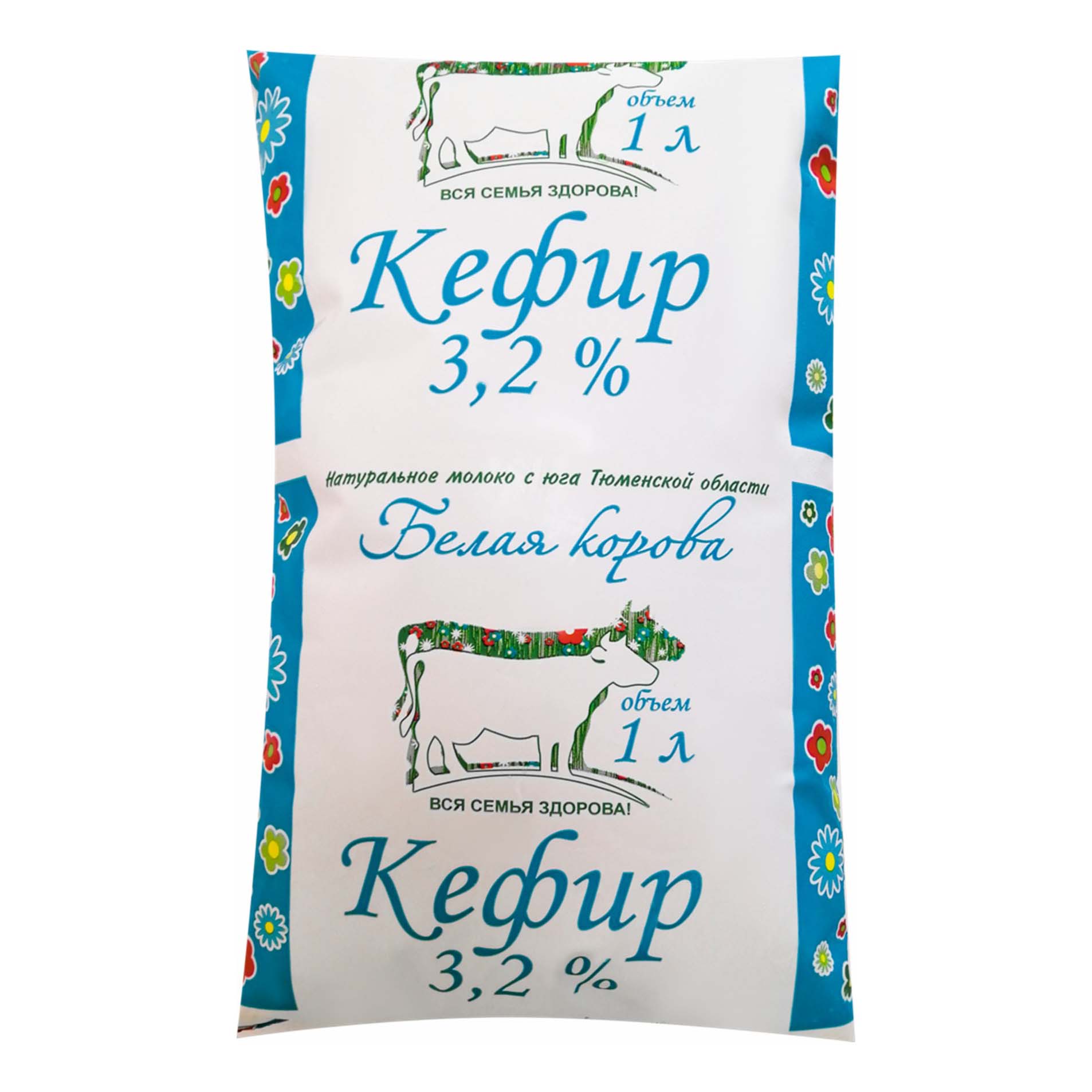 

Кефир Белая корова 3,2% 1000 мл