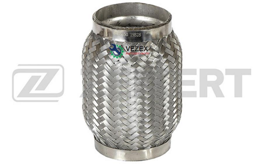 

ZEKKERT Гофра глушителя диаметр x длина (75x150) Innerbraid xzk-fr-75150 (ZEKKERT)