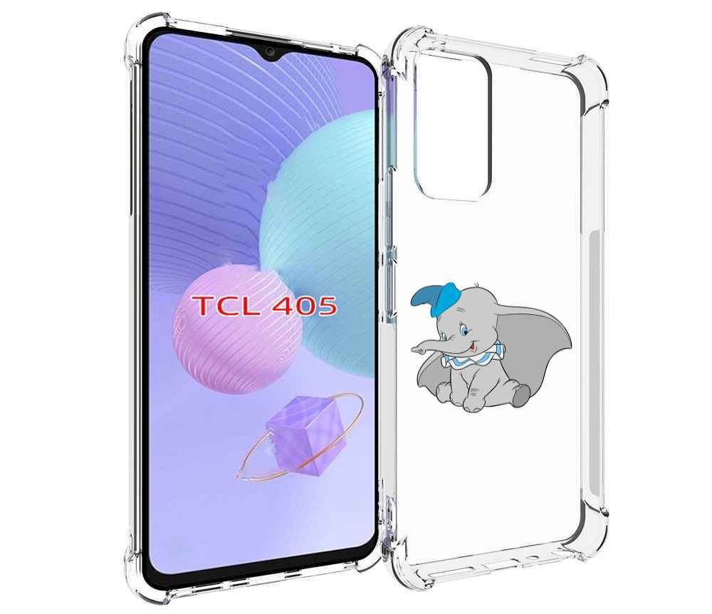 

Чехол MyPads слоненок-с-большими-ушками для TCL 405, Tocco