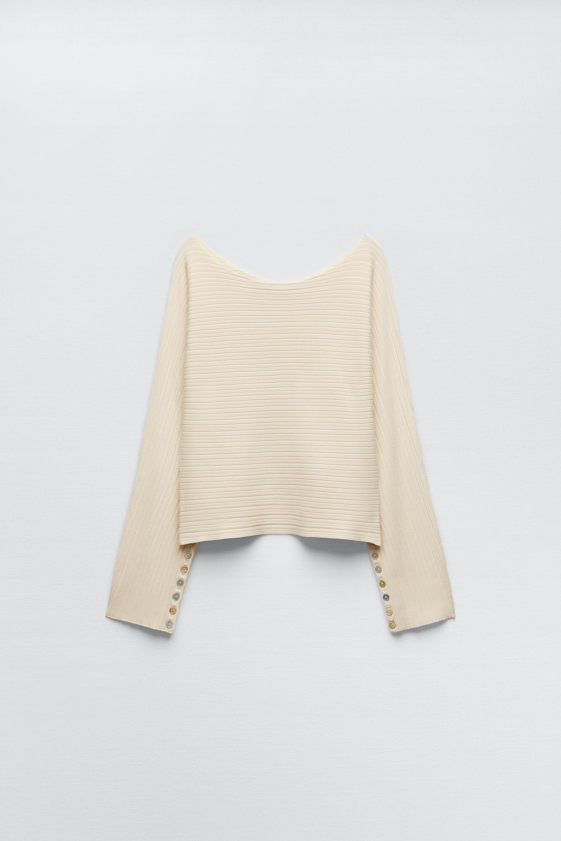 

Блуза женская ZARA 02142203 белая M (доставка из-за рубежа), 02142203