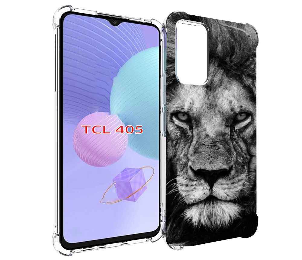 

Чехол MyPads смуглый лев мужской для TCL 405, Tocco