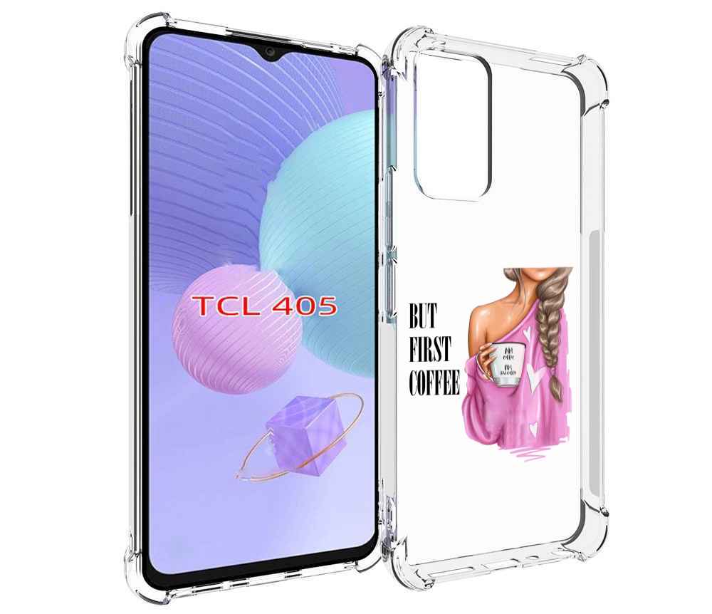 

Чехол MyPads сначала-кофе для TCL 405, Tocco