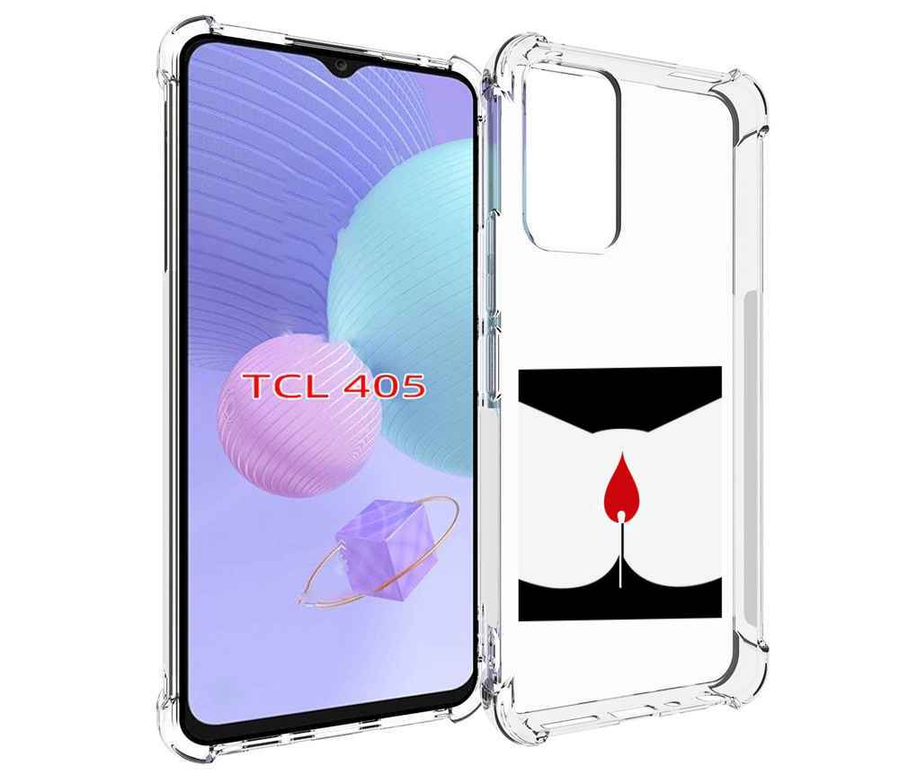 

Чехол MyPads спичка горит для TCL 405, Tocco