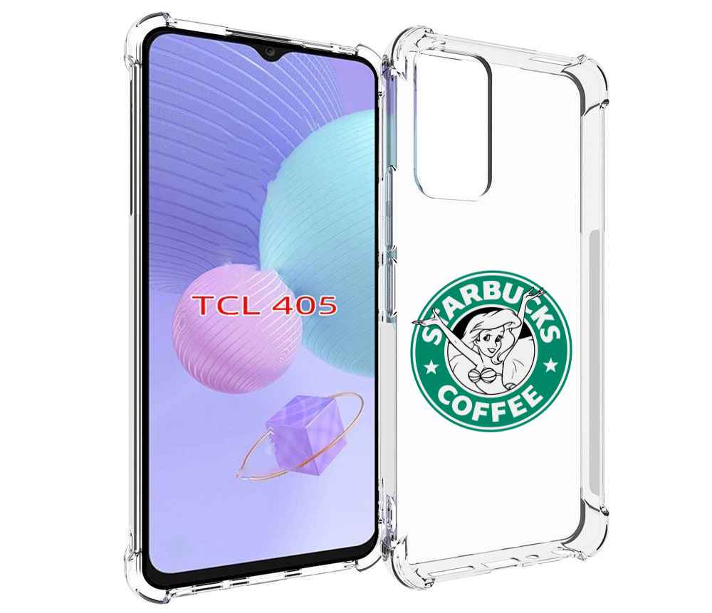 

Чехол MyPads старбакс-кофее для TCL 405, Tocco