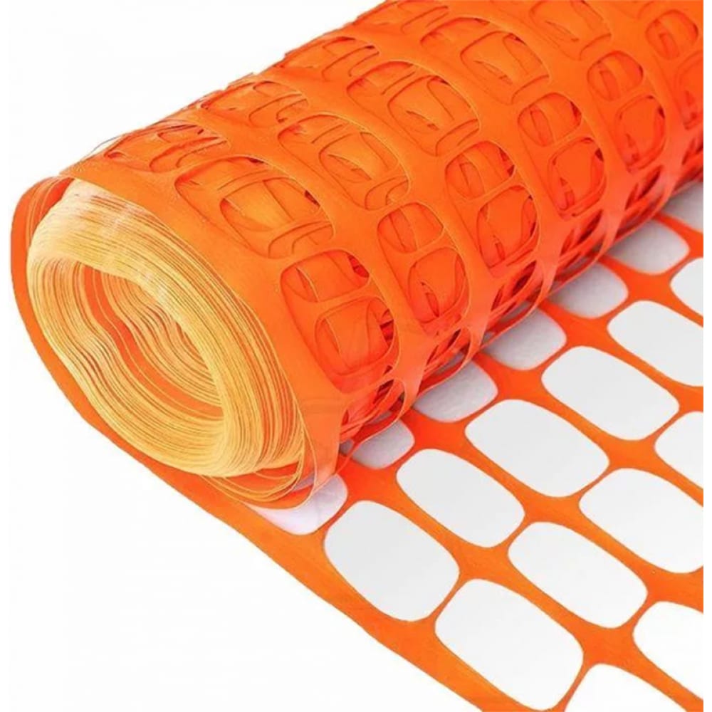 Samgrupp Сетка для ограждения пластиковая 1х50 м. оранжевая 16069