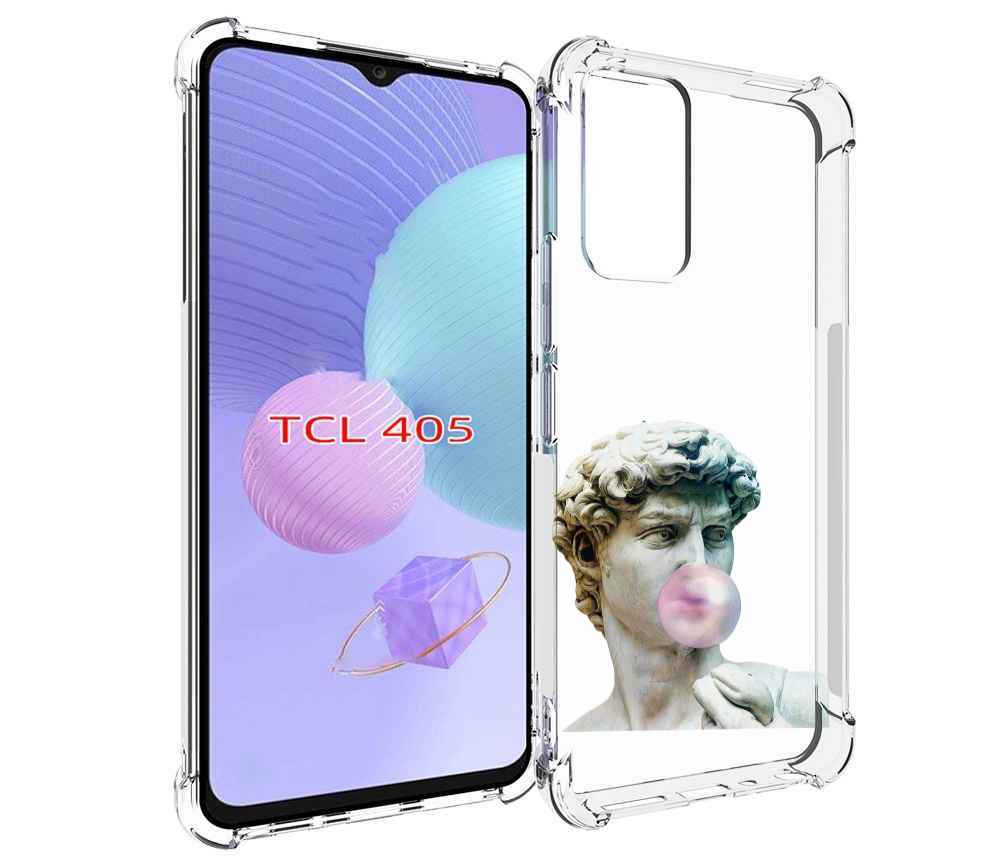 

Чехол MyPads статуя-с-жвачкой для TCL 405, Tocco
