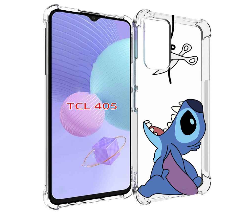 

Чехол MyPads стич-с-ножницами для TCL 405, Tocco