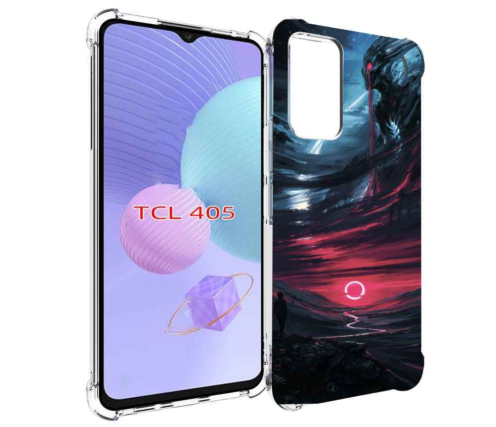 

Чехол MyPads страшный мир для TCL 405, Tocco