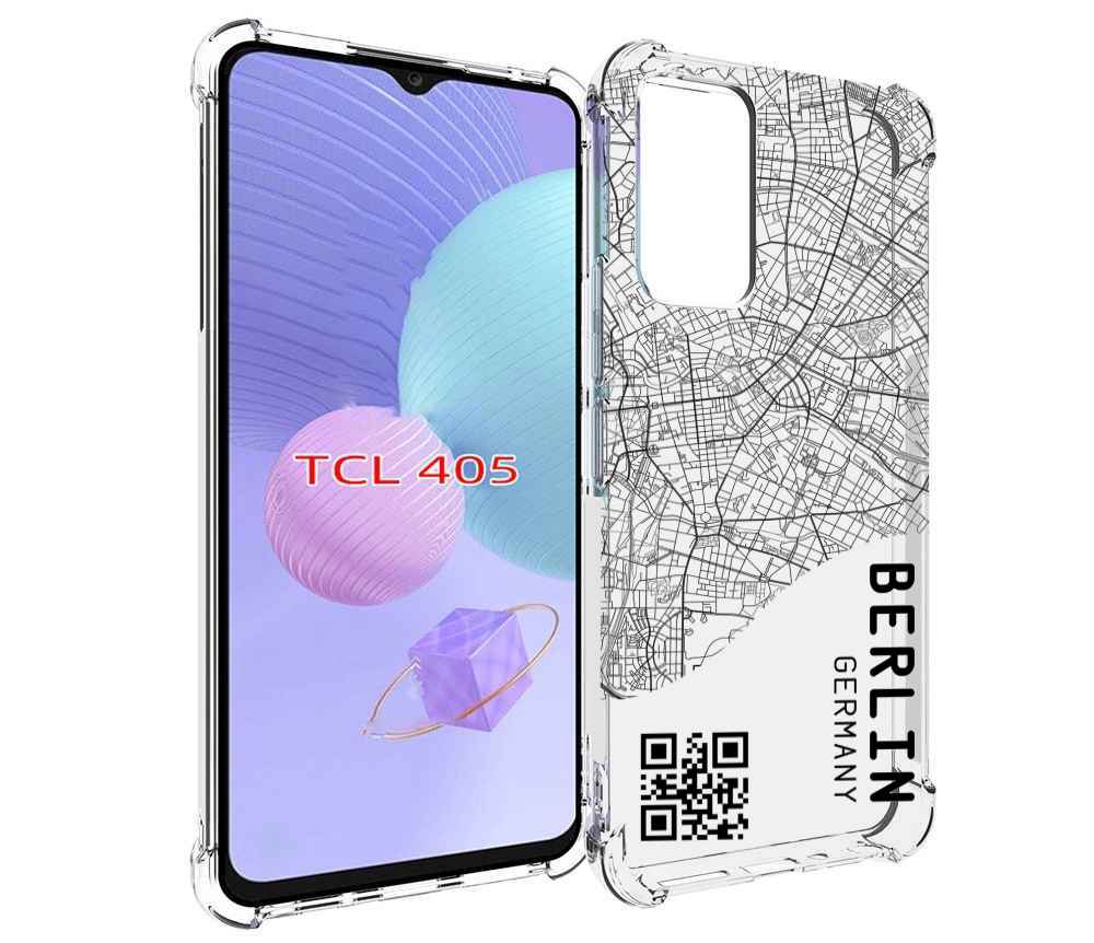 

Чехол MyPads схема-берлин для TCL 405, Tocco